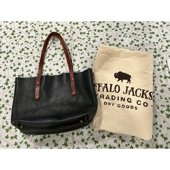 Buffalo Jackson Trading Co. Madison Leather Tote - Picture 4 of 5
